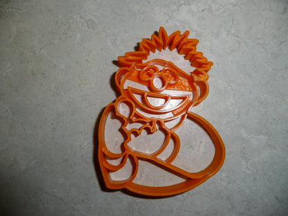 Ernie With Rubber Duckie Sesame Street Muppet Cookie Cutter Made In USA PR2016