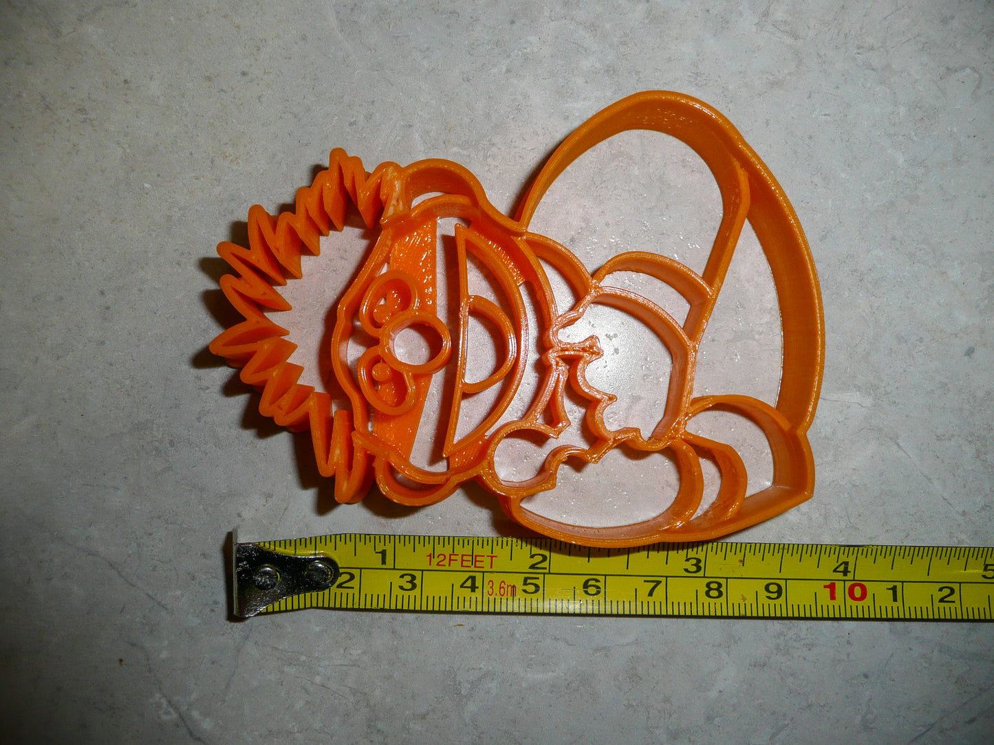 Ernie With Rubber Duckie Sesame Street Muppet Cookie Cutter Made In USA PR2016
