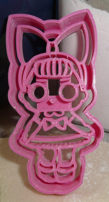 Fancy Brown Hair Blue Eyes LOL Surprise Doll Cookie Cutter Made In USA PR2337