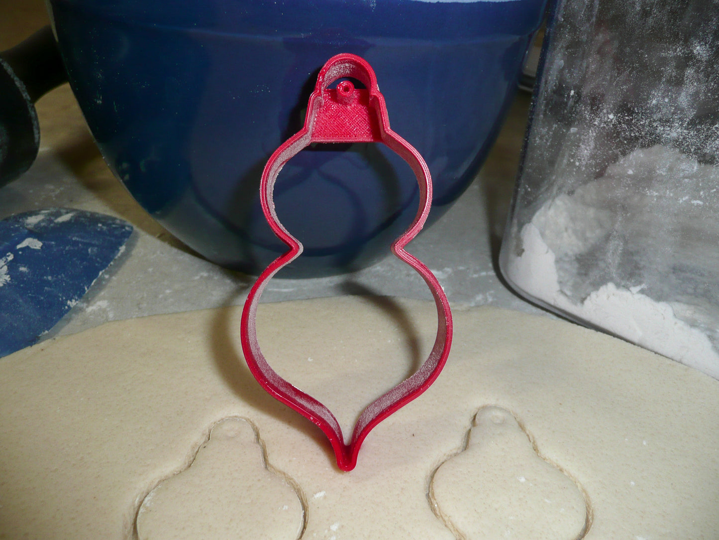 Fancy Hanging Christmas Tree Ornament Cookie Cutter Made In USA PR2087