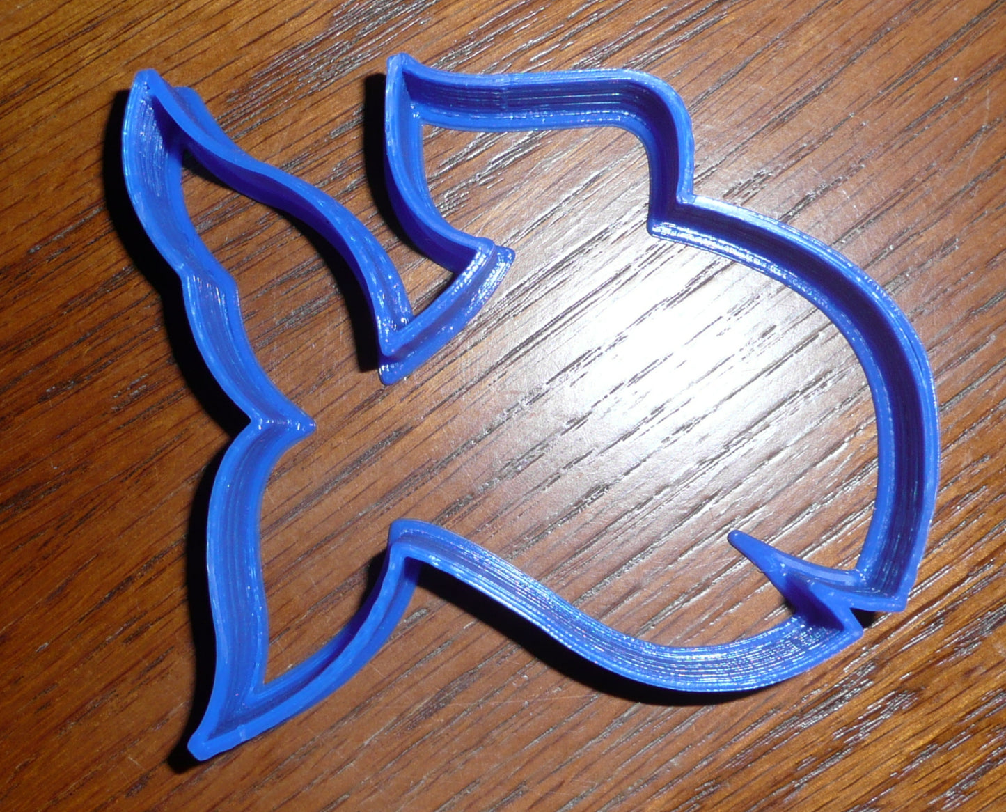 6x Fish Goldfish Outline Fondant Cutter Cupcake Topper 1.75 IN USA FD289