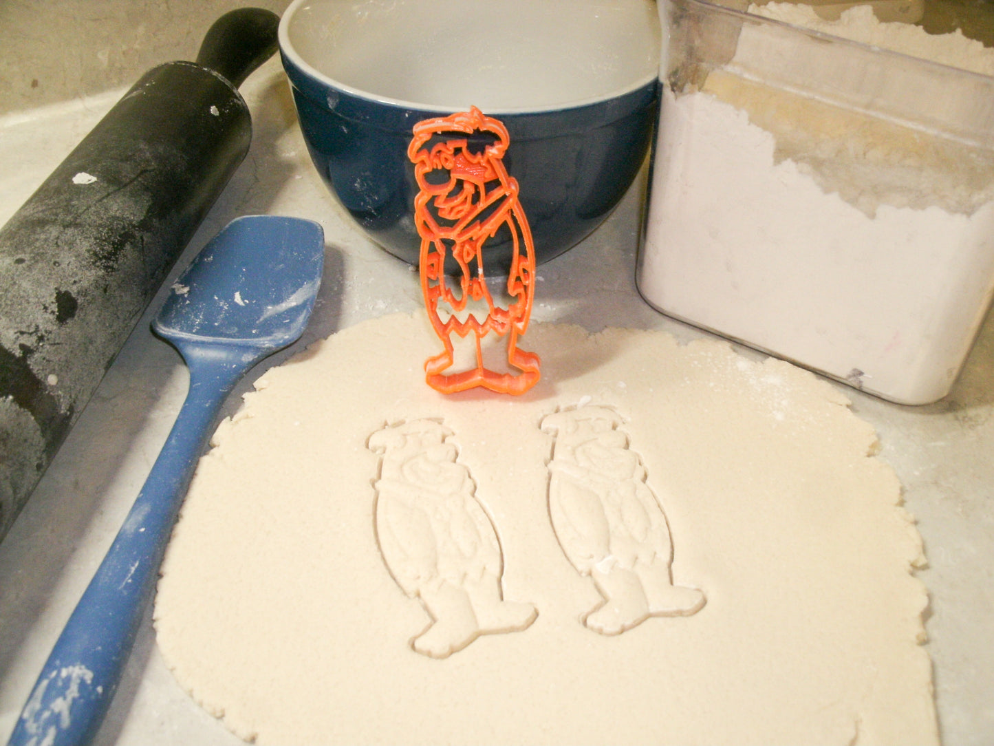 Fred Flintstone Cartoon Character Cookie Cutter Made In USA PR2255