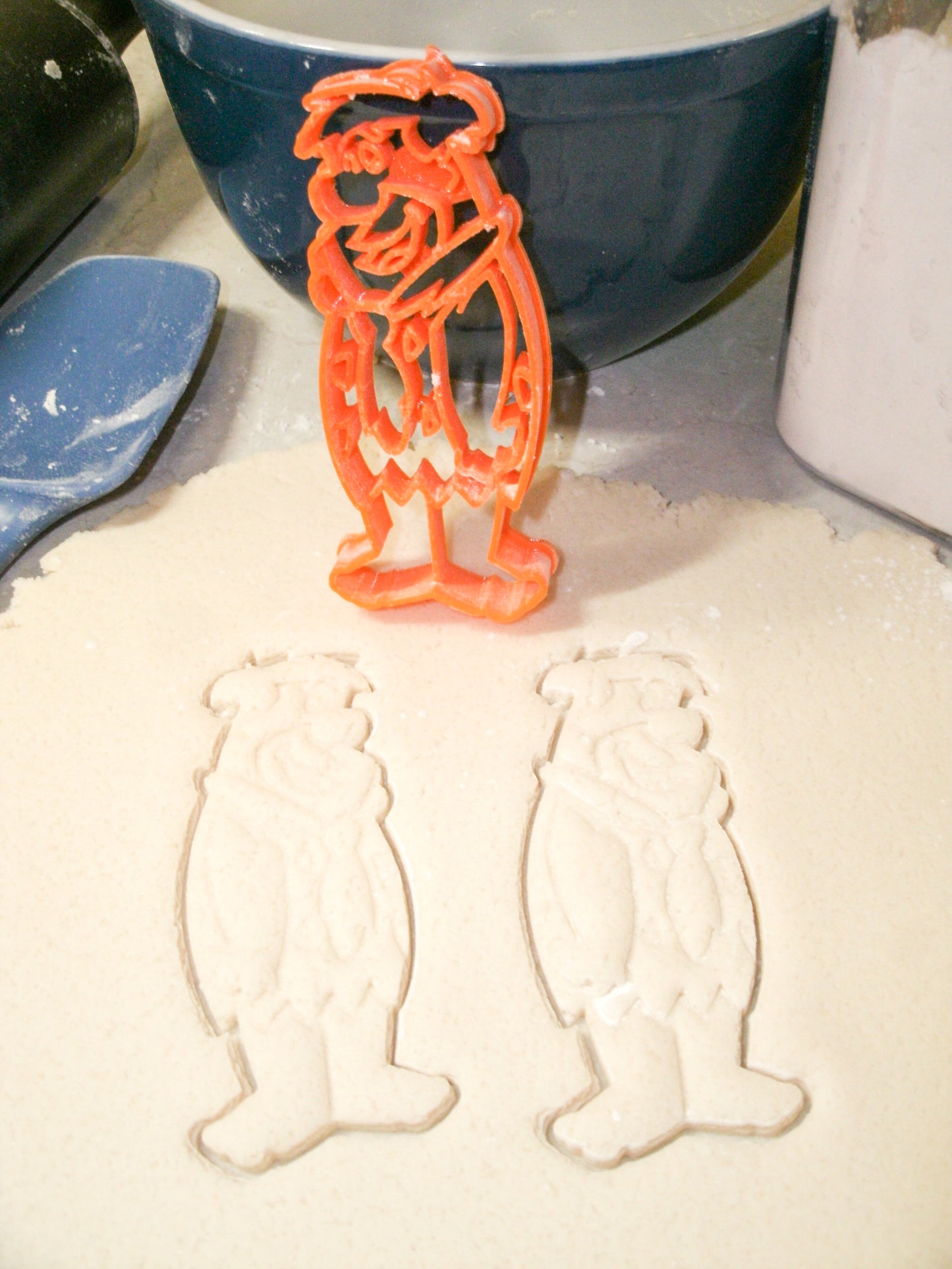 Fred Flintstone Cartoon Character Cookie Cutter Made In USA PR2255