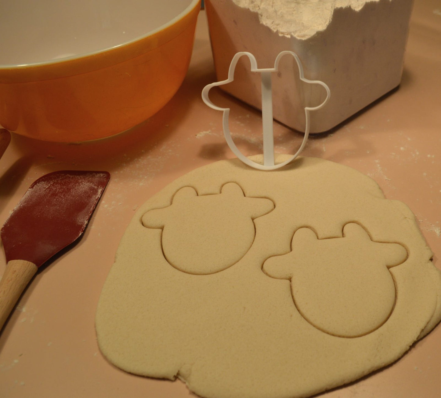 Goat Face Horned Farm Mountain Animal Sheep Cookie Cutter Made In USA PR2649