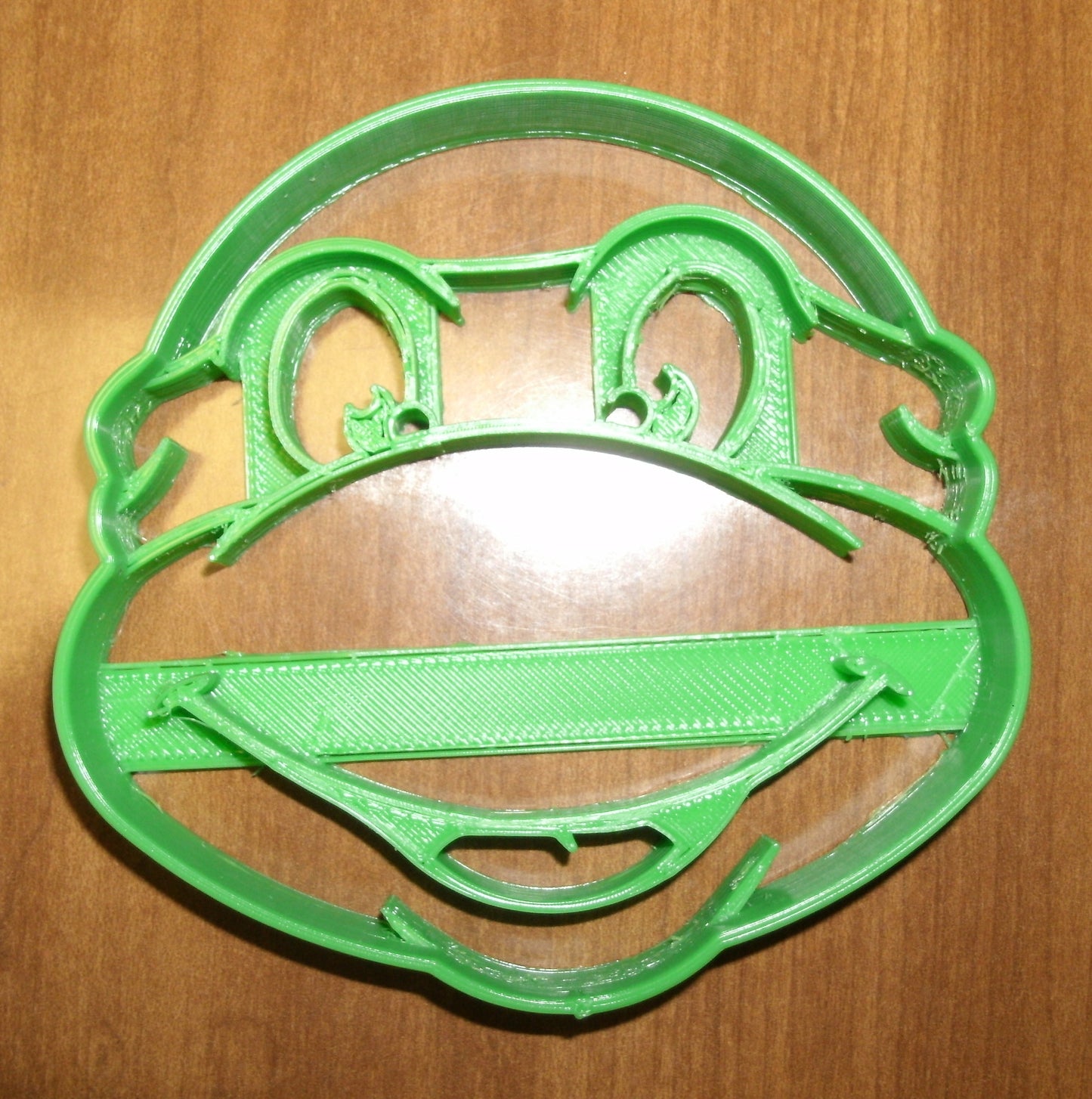 6x TMNT Turtle Fondant Cutter Cupcake Topper 1.75 IN USA FD484