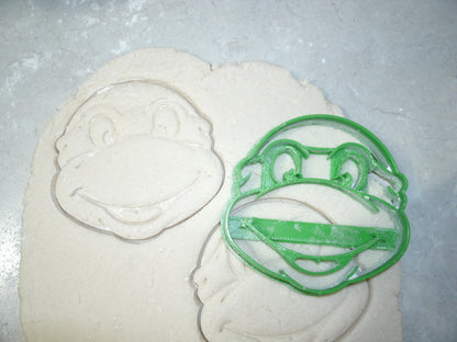 TMNT Teenage Mutant Ninja Turtle Face Cookie Cutter Made In USA PR484