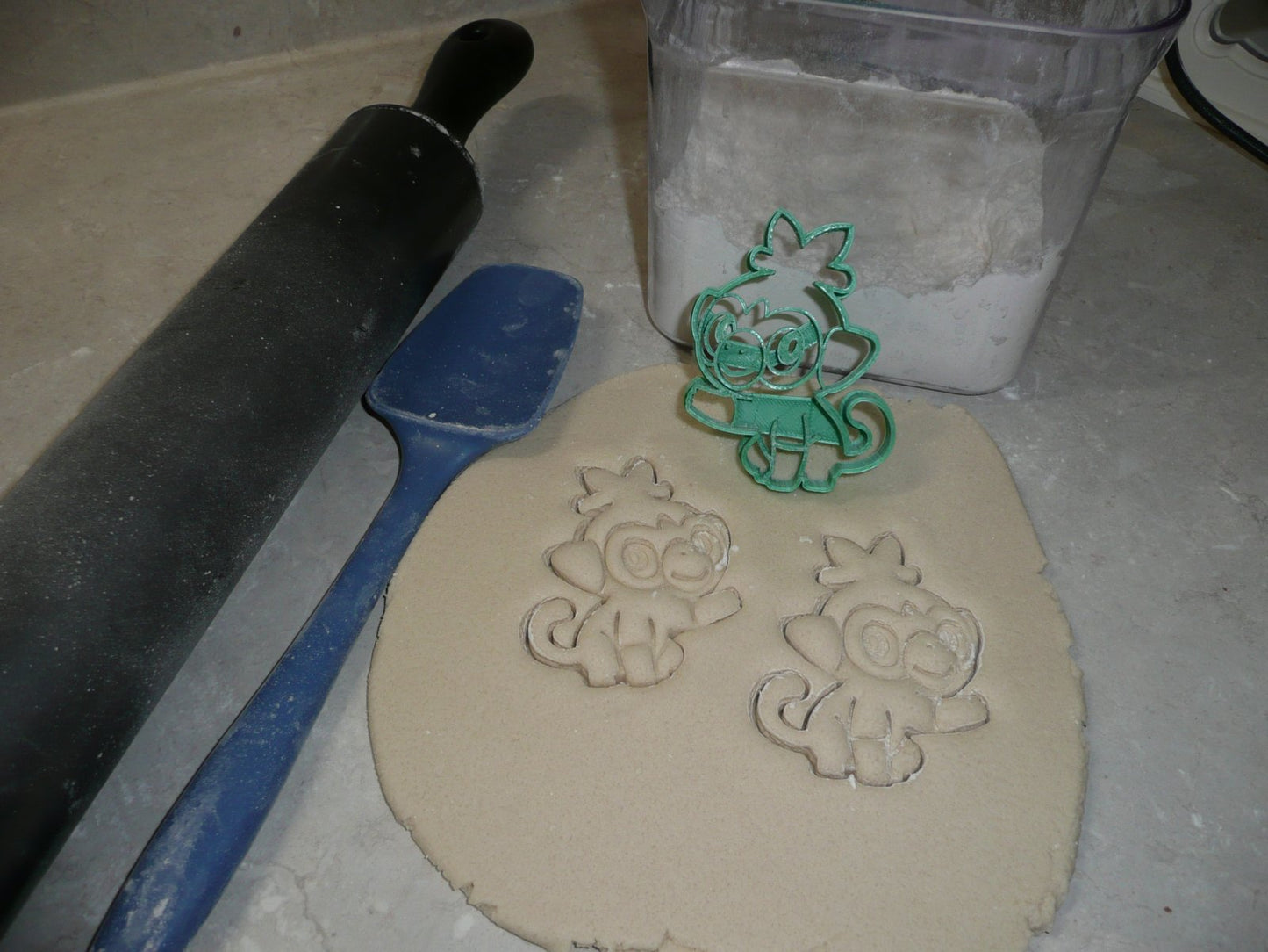 Grookey Green Grass Starter Pokemon Character Cookie Cutter Made In USA PR2563