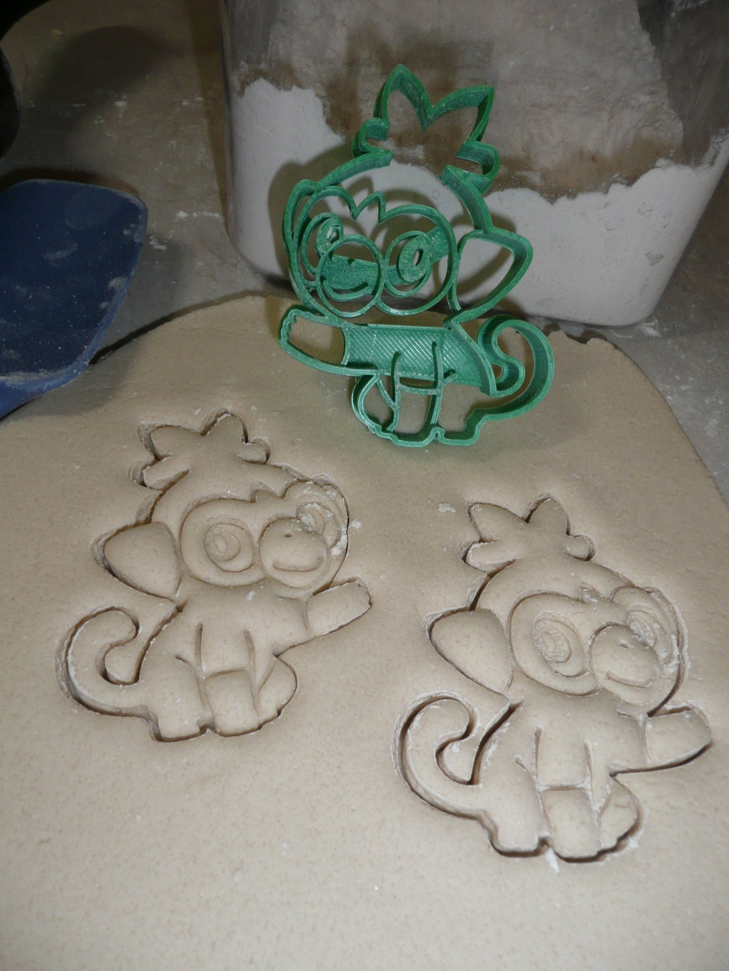 Grookey Green Grass Starter Pokemon Character Cookie Cutter Made In USA PR2563