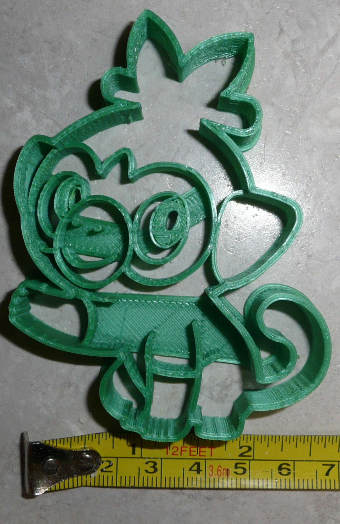Grookey Green Grass Starter Pokemon Character Cookie Cutter Made In USA PR2563