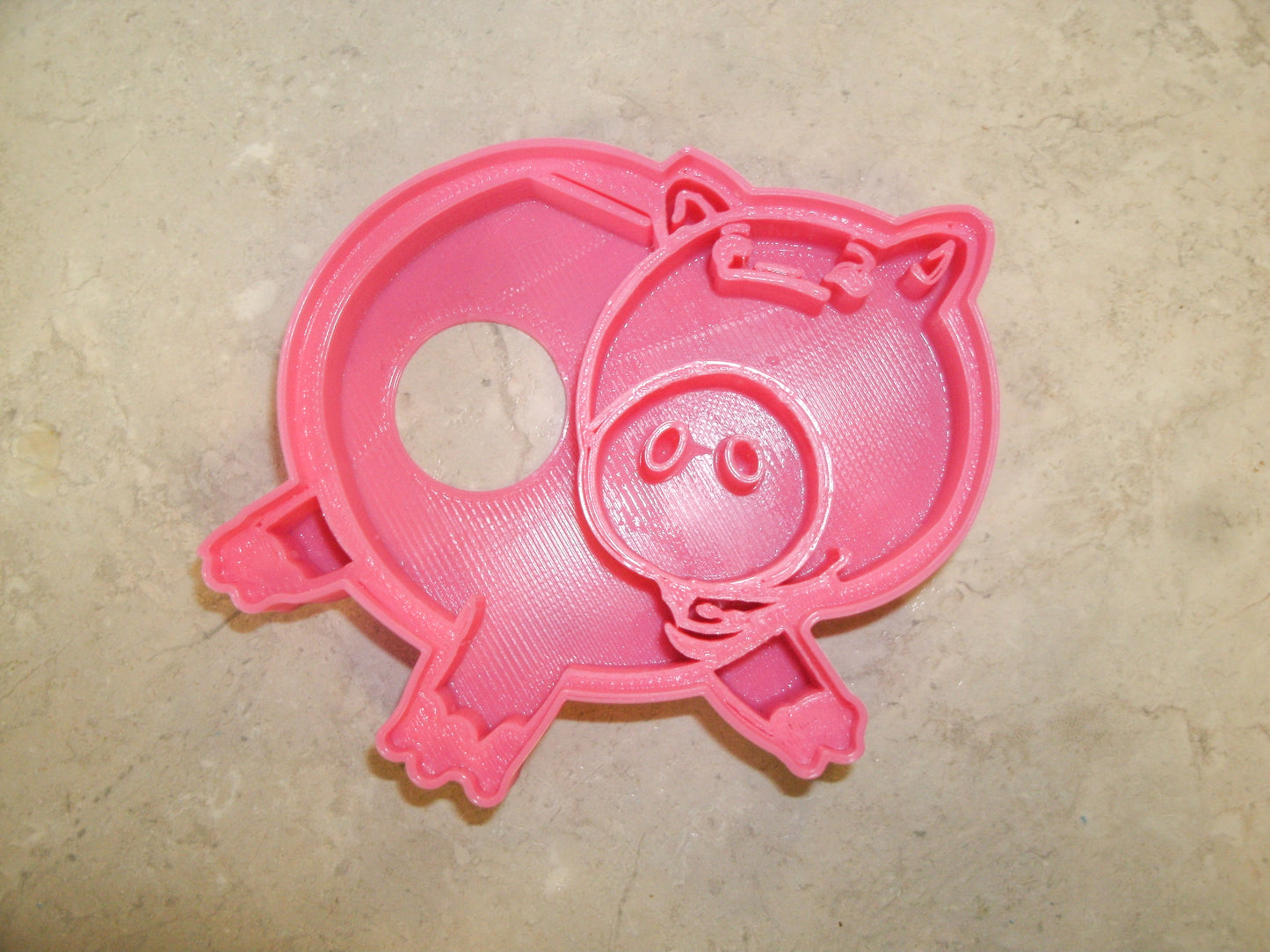 6x Hamm Pig Toy Story Fondant Cutter Cupcake Topper 1.75 IN USA FD510