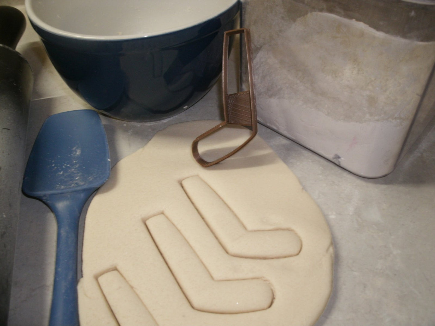 Hockey Stick Ice Sport Equipment Cookie Cutter Made In USA PR2484