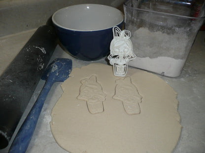 Hops Detailed Bunny Ears Surprise Doll Series Cookie Cutter Made In USA PR2386
