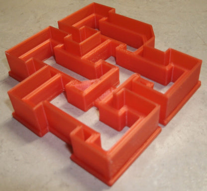 University Of Houston Cougars UH Logo Sports Cookie Cutter Made In USA PR2634