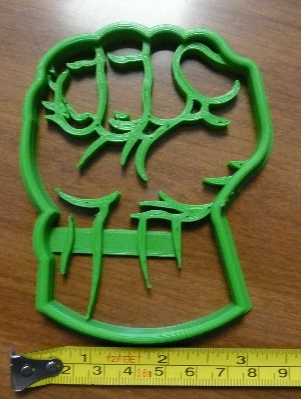 Hulk Fist Superhero Marvel Character Cookie Cutter Made In USA PR463