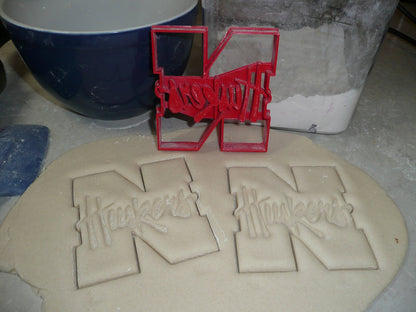 University Of Nebraska Lincoln Cornhuskers Cookie Cutter Made In USA PR2603