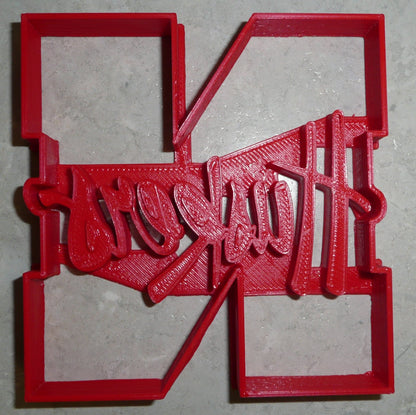 University Of Nebraska Lincoln Cornhuskers Cookie Cutter Made In USA PR2603
