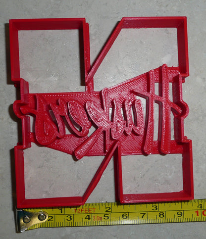 University Of Nebraska Lincoln Cornhuskers Cookie Cutter Made In USA PR2603