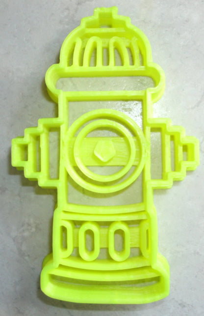 Fire Hydrant Fireplug Water Pump Cookie Cutter Made In USA PR2384