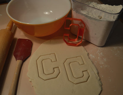 C Letter School Pride Athletics Cookie Cutter Made In USA PR2569