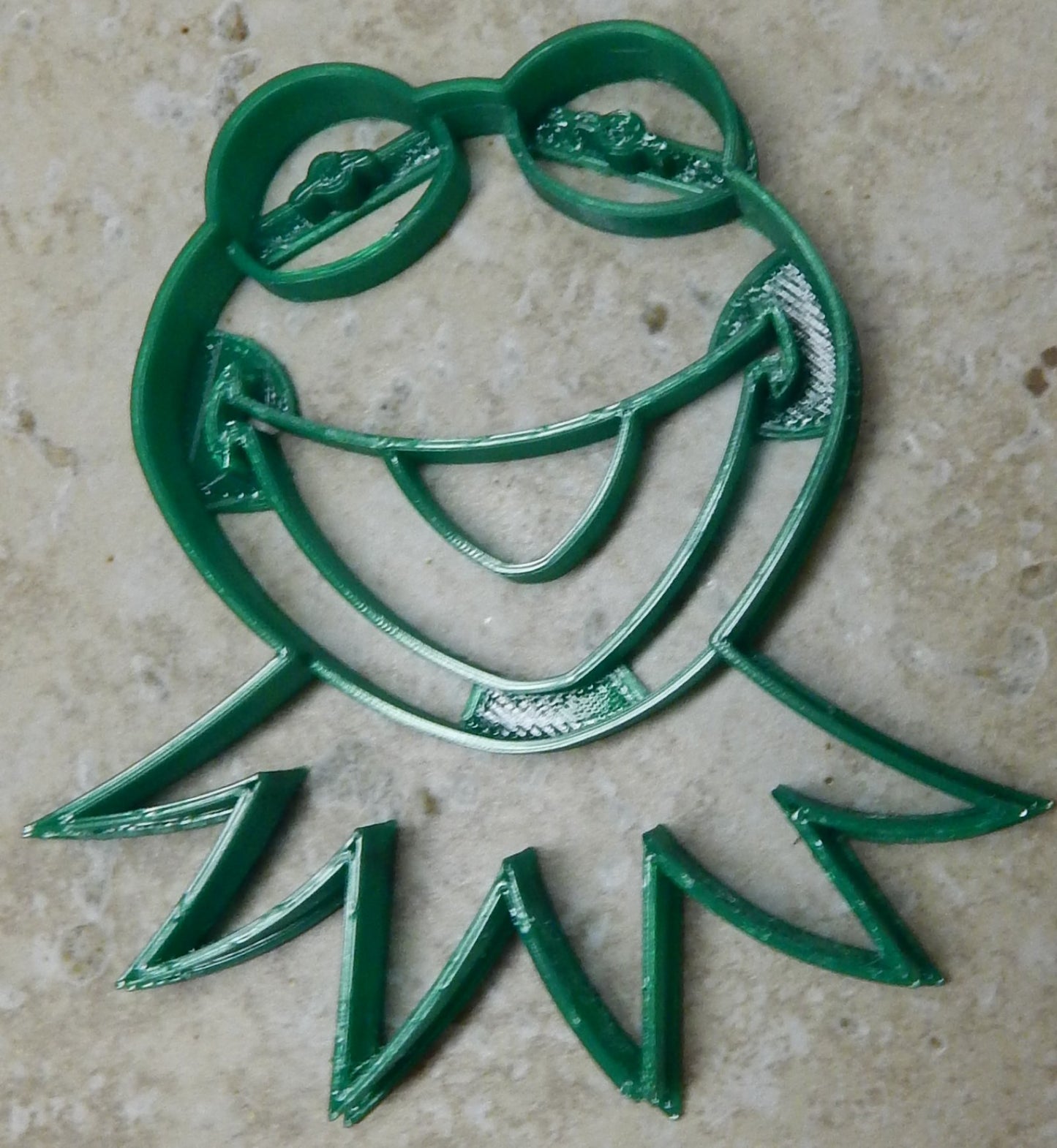 Kermit The Frog Face Muppet Show Sesame Street Cookie Cutter Made In USA PR2265