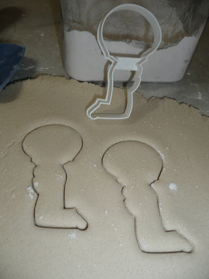 First Communion Boy Kneeling Holy Church Cookie Cutter Made In USA PR2600
