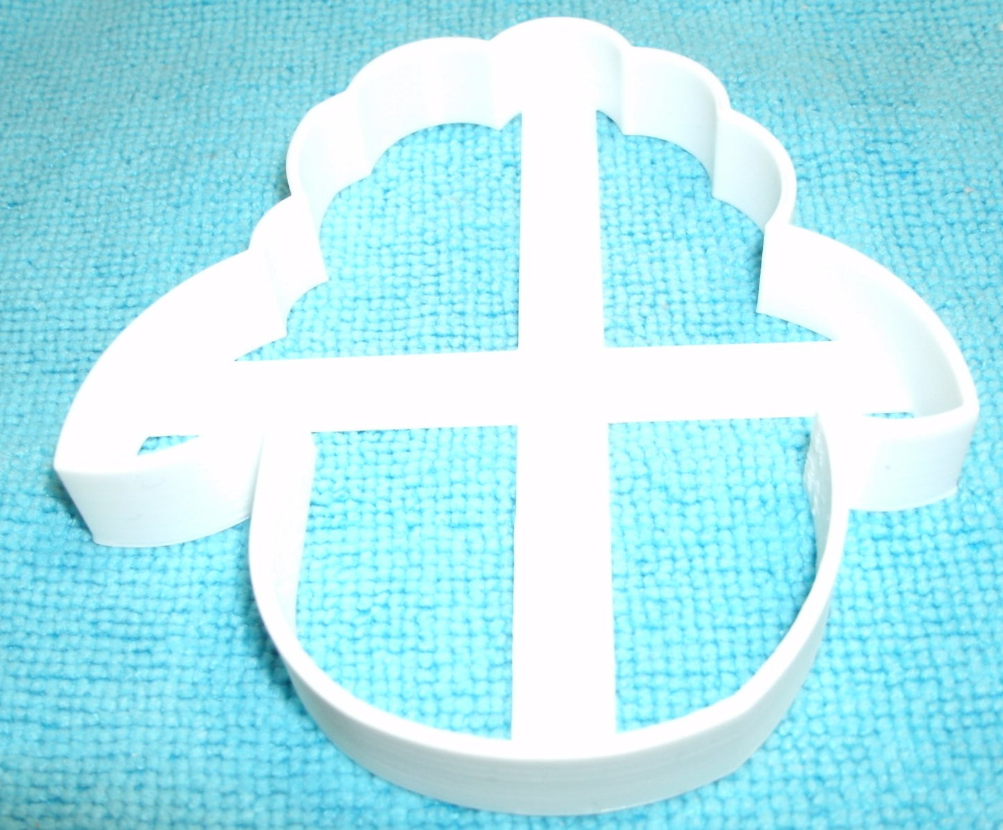 6x Lamb Sheep Farm Fondant Cutter Cupcake Topper 1.75 IN USA FD684