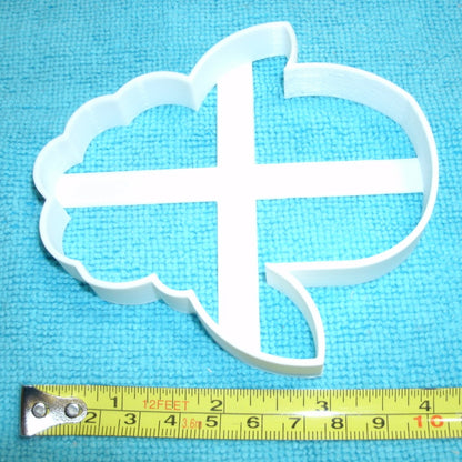 Lamb Sheep Head Outline Farm Animal Cookie Cutter Made In USA PR684