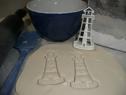 Lighthouse Light House Guiding Beacon Ocean Cookie Cutter Made In USA PR2602