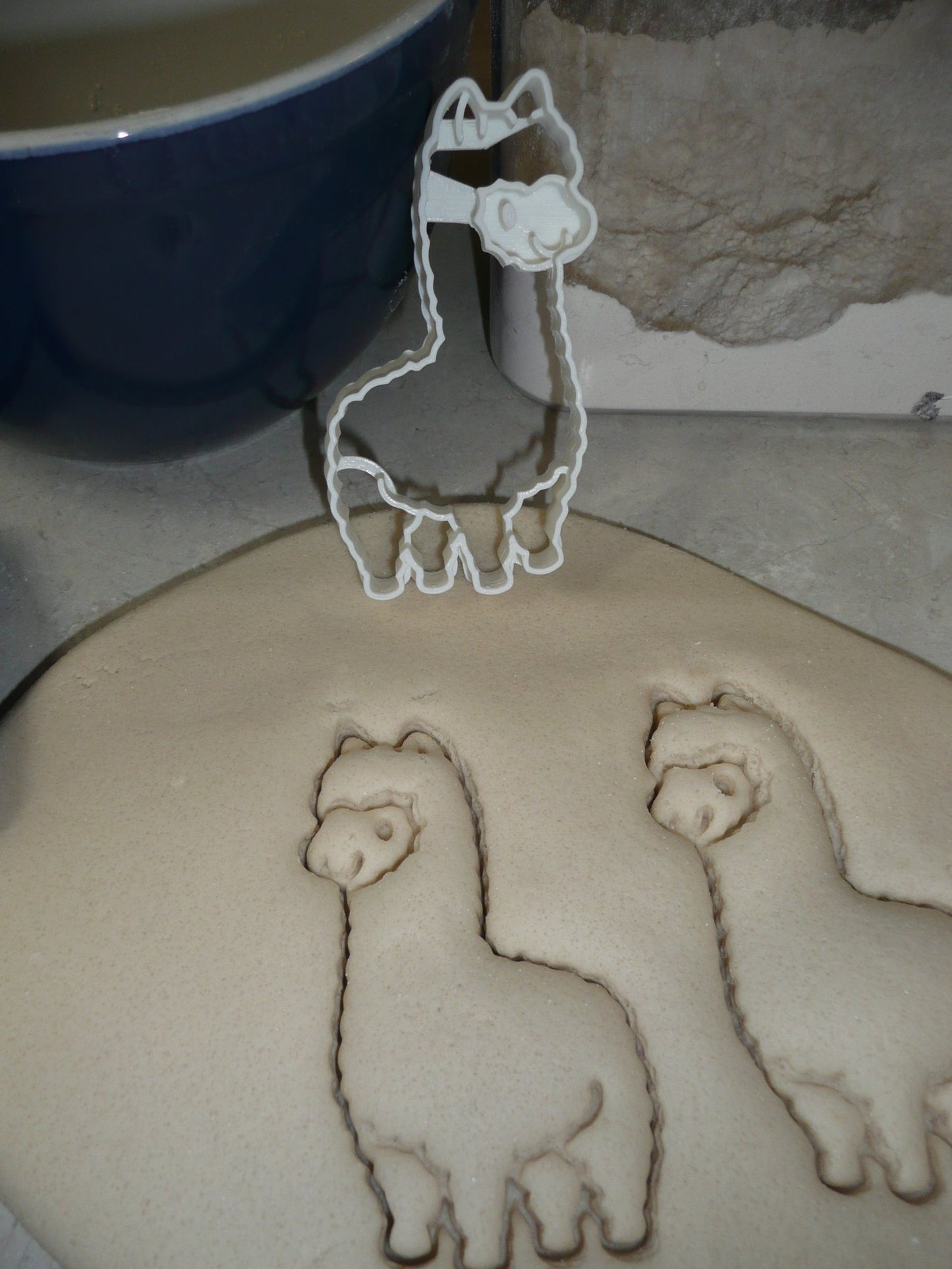 Llama Long Neck Alpaca Zoo Farm Animal Cookie Cutter Made In USA PR2340