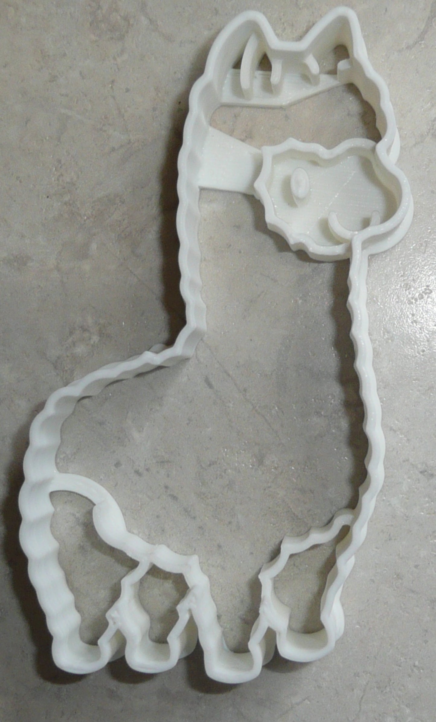 Llama Long Neck Alpaca Zoo Farm Animal Cookie Cutter Made In USA PR2340