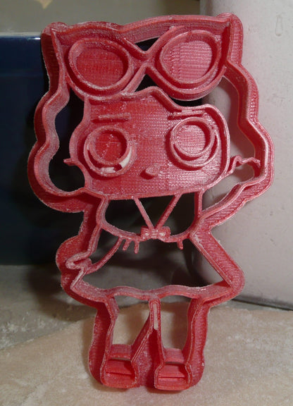 Leading Baby Red Cat Eye LOL Doll Cookie Cutter Made In USA PR816