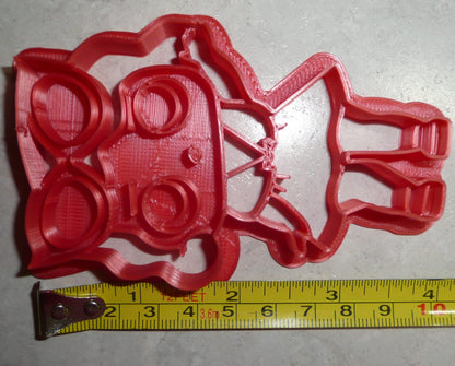 Leading Baby Red Cat Eye LOL Doll Cookie Cutter Made In USA PR816