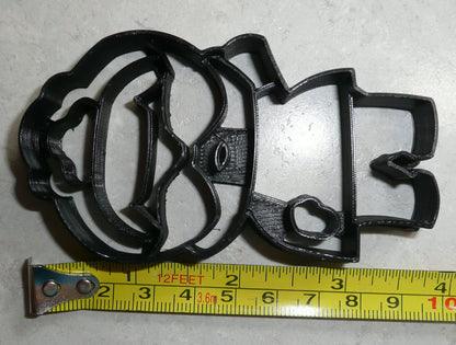 It Baby Dress Tiara Sunglasses Surprise Doll Cookie Cutter Made In USA PR2513