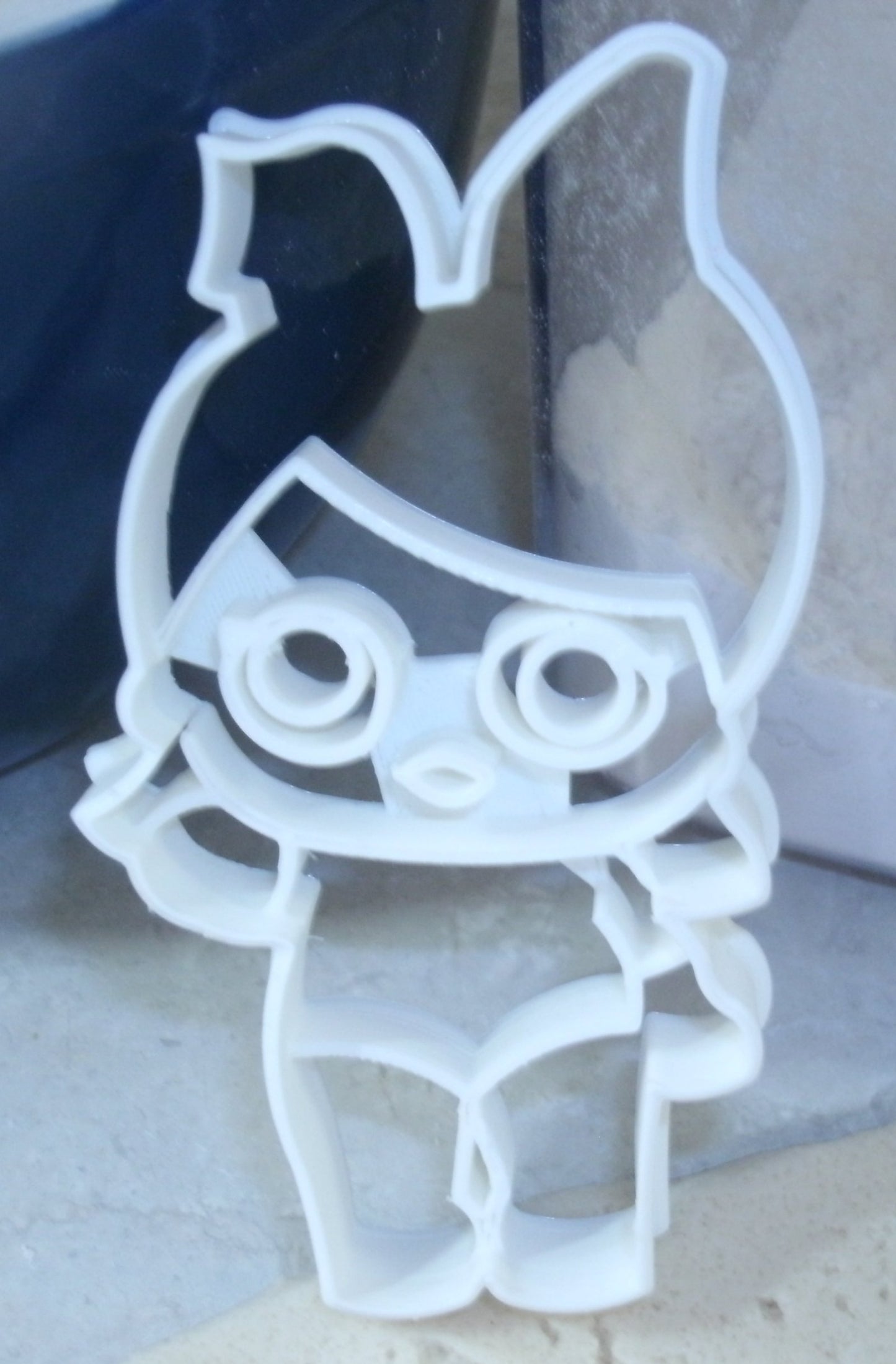 Hops White Bunny Ears Surprise Doll Cookie Cutter Made In USA PR2512