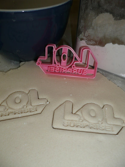 Little Outrageous Littles Surprise Doll Logo Cookie Cutter Made In USA PR2507