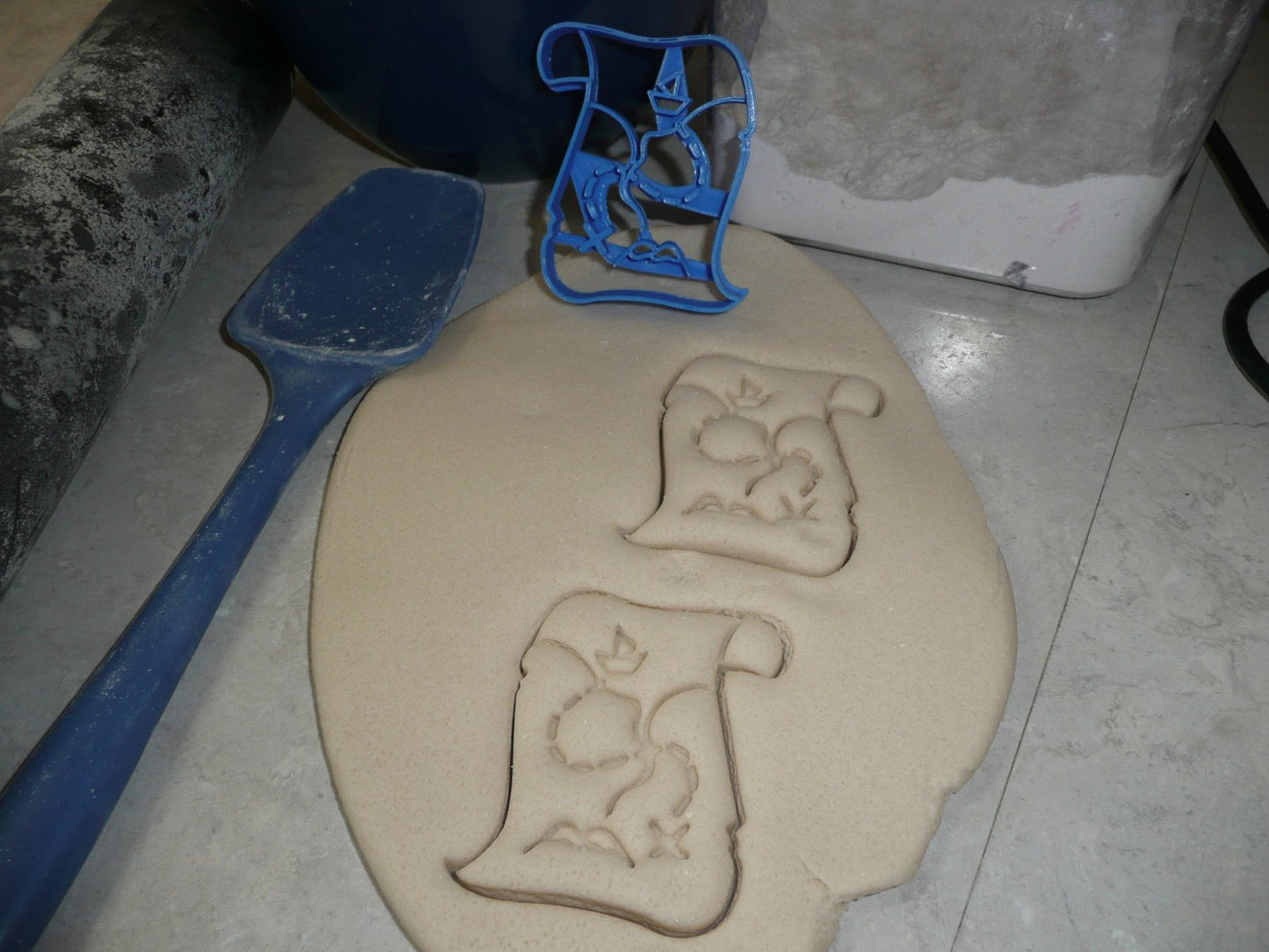 Treasure Map Buried Lost Hunt Pirate Cookie Cutter Made In USA PR2379