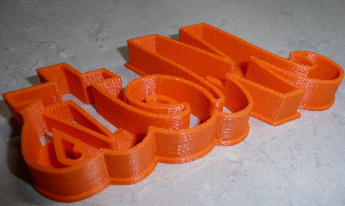 New York Mets Word Baseball Team Sports Cookie Cutter Made In USA PR2577