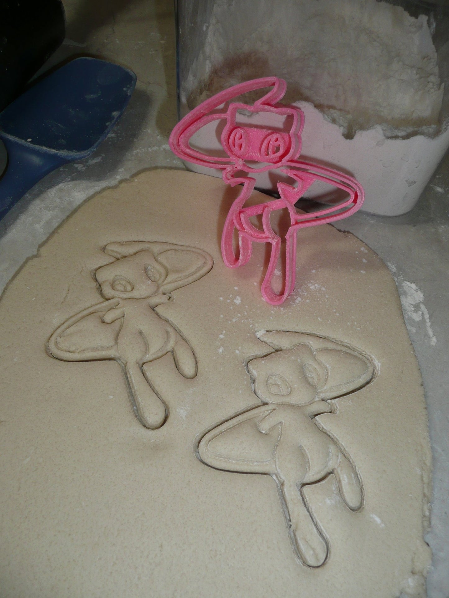 Mew Invisible Psychic Pokemon Character Cookie Cutter Made In USA PR2560