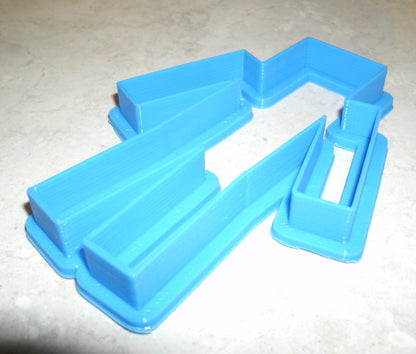 6x Minecraft Body Fondant Cutter Cupcake Topper 1.75 IN USA FD516