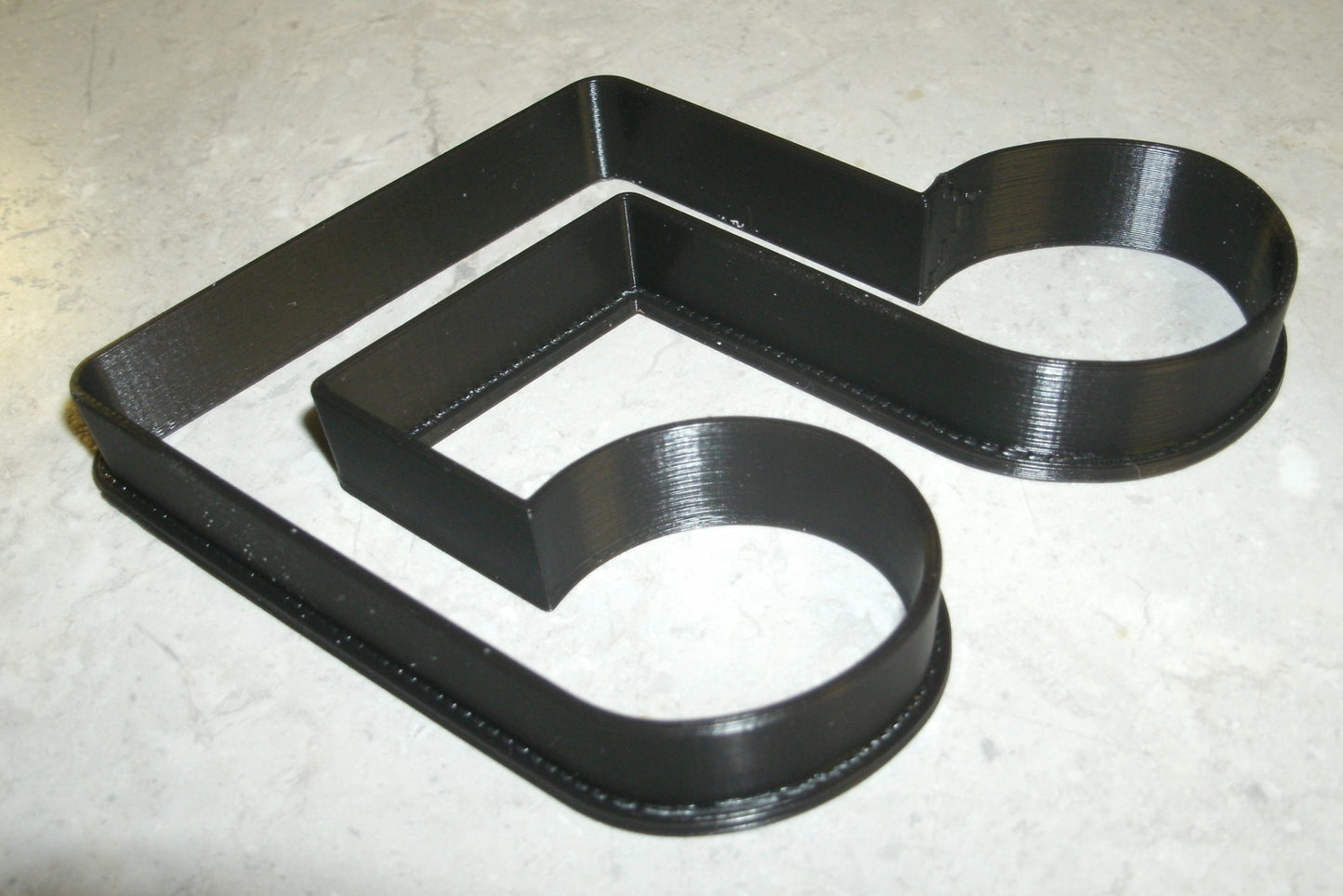 6x Music Eighth Note Fondant Cutter Cupcake Topper 1.75 IN USA FD609