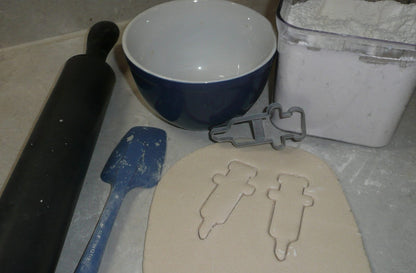 Medical Needle Syringe Shot Nurse Doctor Cookie Cutter Made In USA PR2550