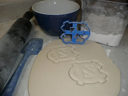 University Of North Carolina NC Letters Cookie Cutter Made In USA PR2454