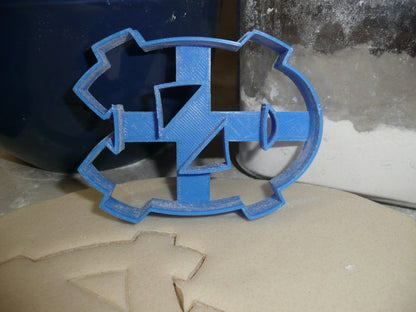 University Of North Carolina NC Letters Cookie Cutter Made In USA PR2454