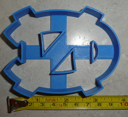 University Of North Carolina NC Letters Cookie Cutter Made In USA PR2454