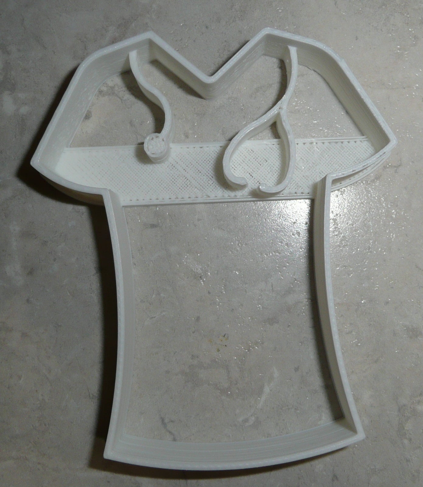 Nurse Scrubs Shirt Doctor Medical Uniform Cookie Cutter Made In USA PR2180