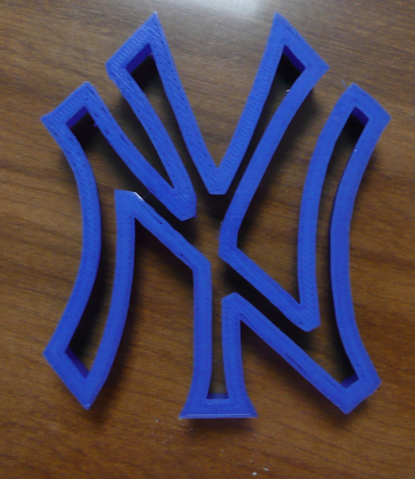 6x New York Yankees Fondant Cutter Cupcake Topper 1.75 IN USA FD497