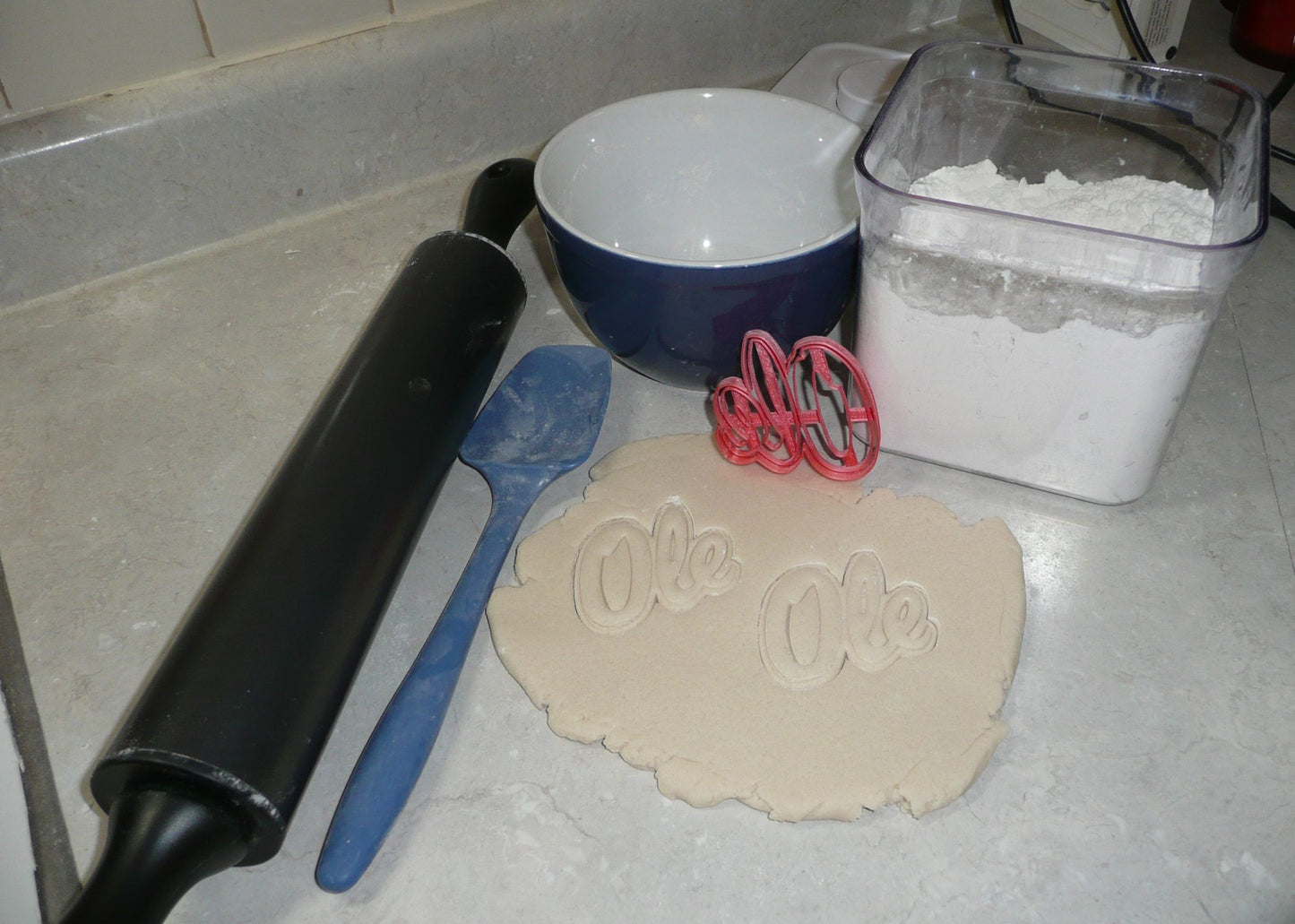 Ole Miss Word University of Mississippi Cookie Cutter Made In USA PR2678
