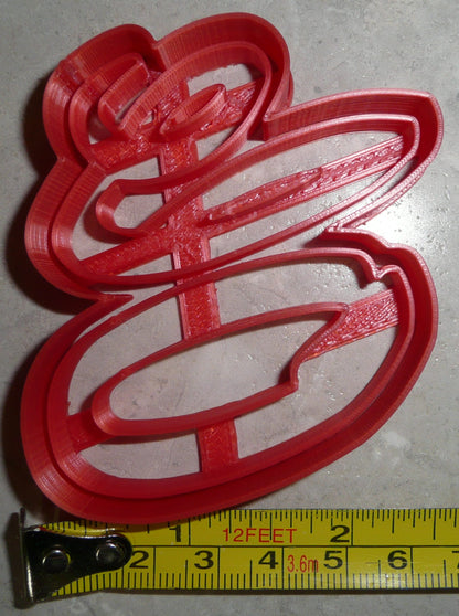 Ole Miss Word University of Mississippi Cookie Cutter Made In USA PR2678