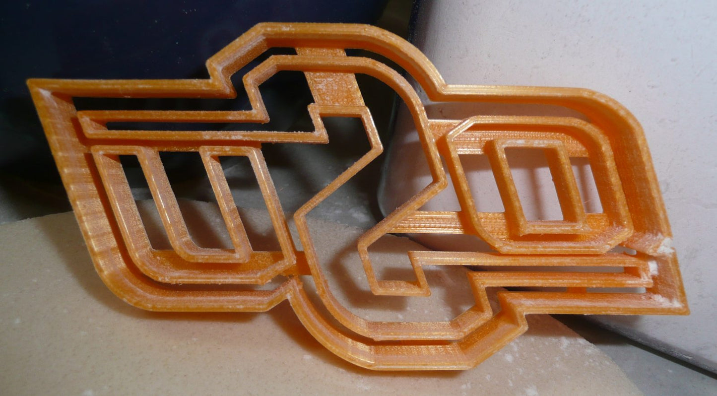 Oklahoma State University OSU Letters Cookie Cutter Made In USA PR2682