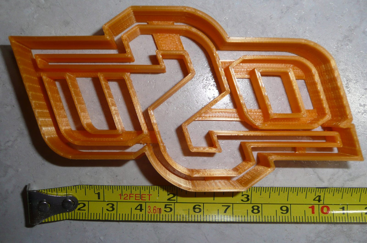 Oklahoma State University OSU Letters Cookie Cutter Made In USA PR2682